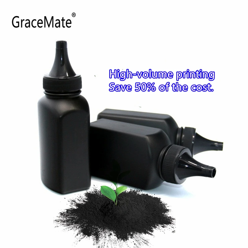 

GraceMate Class A Black Refill Toner Powder Compatible for Ricoh Aficio FX-200 FX200L AC205 AC205L Printer Laser Toner Cartridge