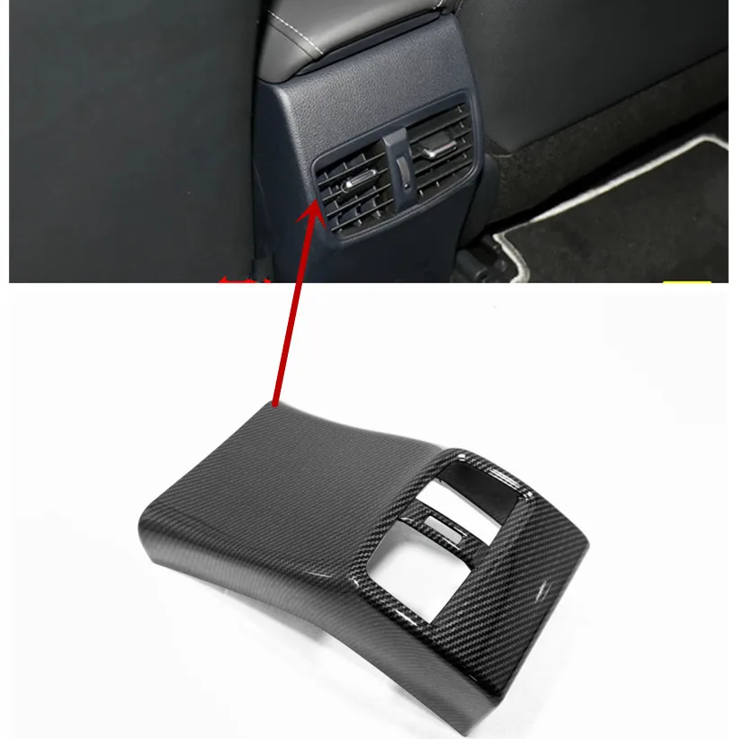 Матовые аксессуары из АБС пластика/углеродного волокна защита задней панели