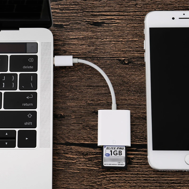 UTHAI C42 SD карта для Type-C камеры кардридер адаптер USB C USB3.1 TYPE OTG Macbook HUAWEI | Компьютеры и
