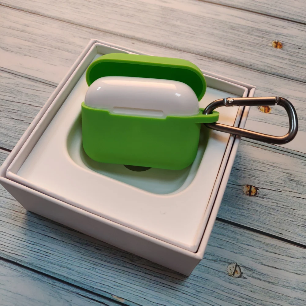 Light Green 1:1 Air pro 3 беспроводные TWS наушники копия Pro3 стерео наушники зарядное устройство Сменное имя gps Bluetooth гарнитура для Xiaomi Mi huawei - Цвет: Light Green