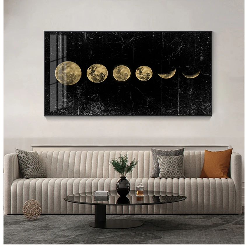 Печать Вселенная длинный баннер художественная Живопись Домашний Декор Большой