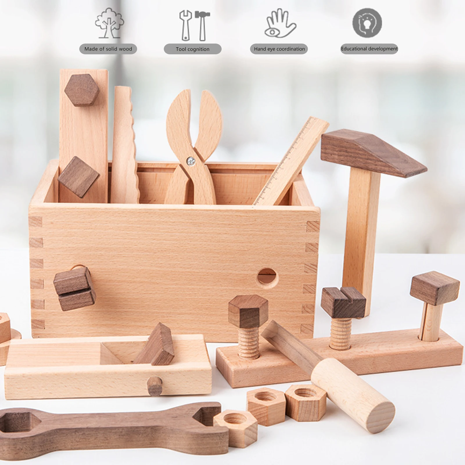 

Детская портативная восстанавливающая детская конструкция, гладкие игрушки для разборки, многофункциональные игрушки, развивающая детска...