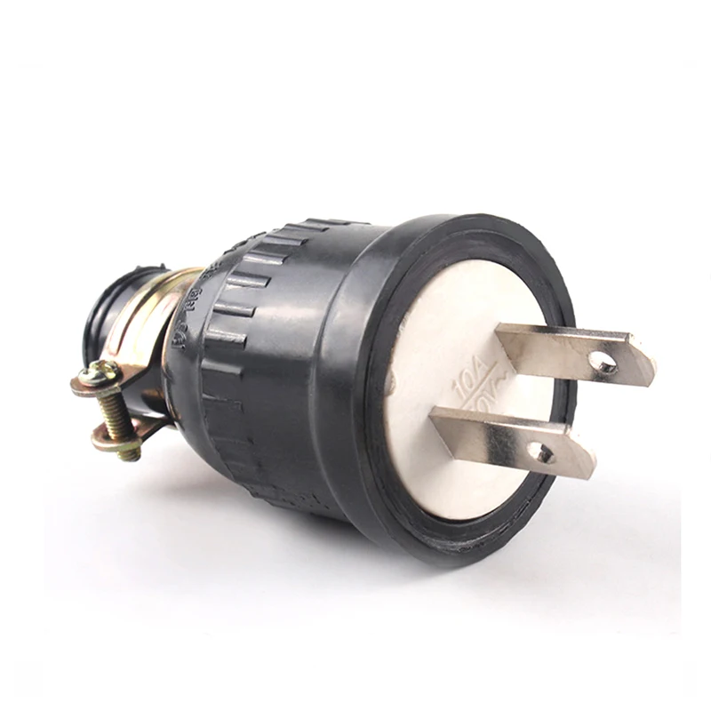 Водонепроницаемый черный Америка 2 p кабель питания проводной Промышленный