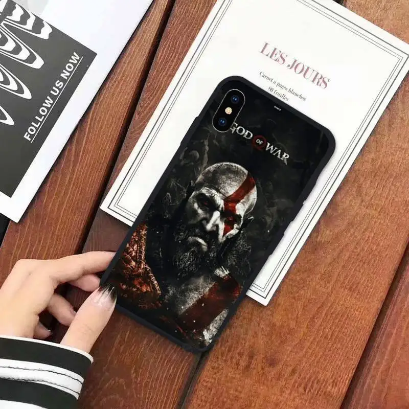 

Game God of War Muscle warrior Phone Case for iPhone 11 12 mini pro XS MAX 8 7 6 6S Plus X 5S SE 2020 XR