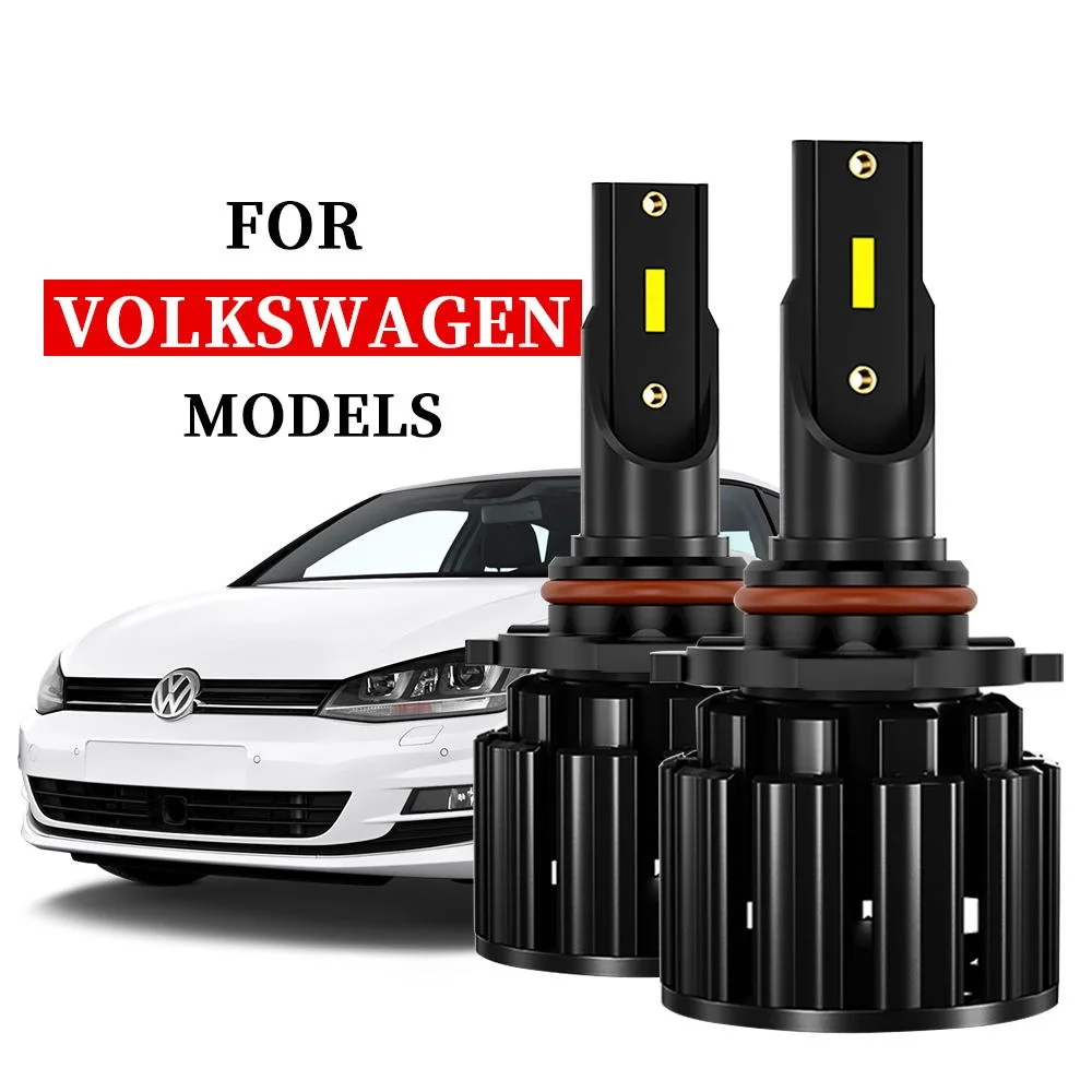 

For volkswagen golf passat magotan sagitar candy bora jetta High Beam Low Beam Headlight Bulbs Led Fog Light H1 H7 H11 H4 9004
