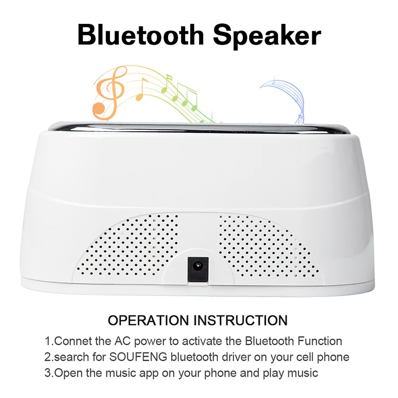 Nail UV Lamp 42LED Gel Polish Dryer Curing Light Auto Sensing LED For Nails Bluetooth Speaker Music Player | Красота и здоровье