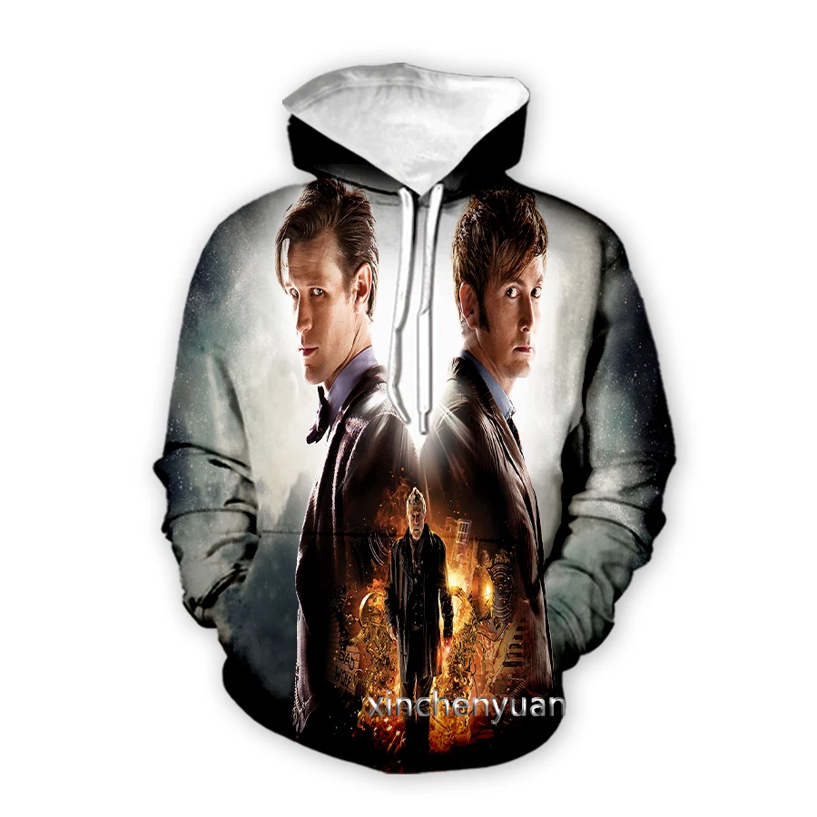 Xinchenyuan Мужская/Женская ТВ-серия Doctor Who 3D печать мужская женская модная одежда