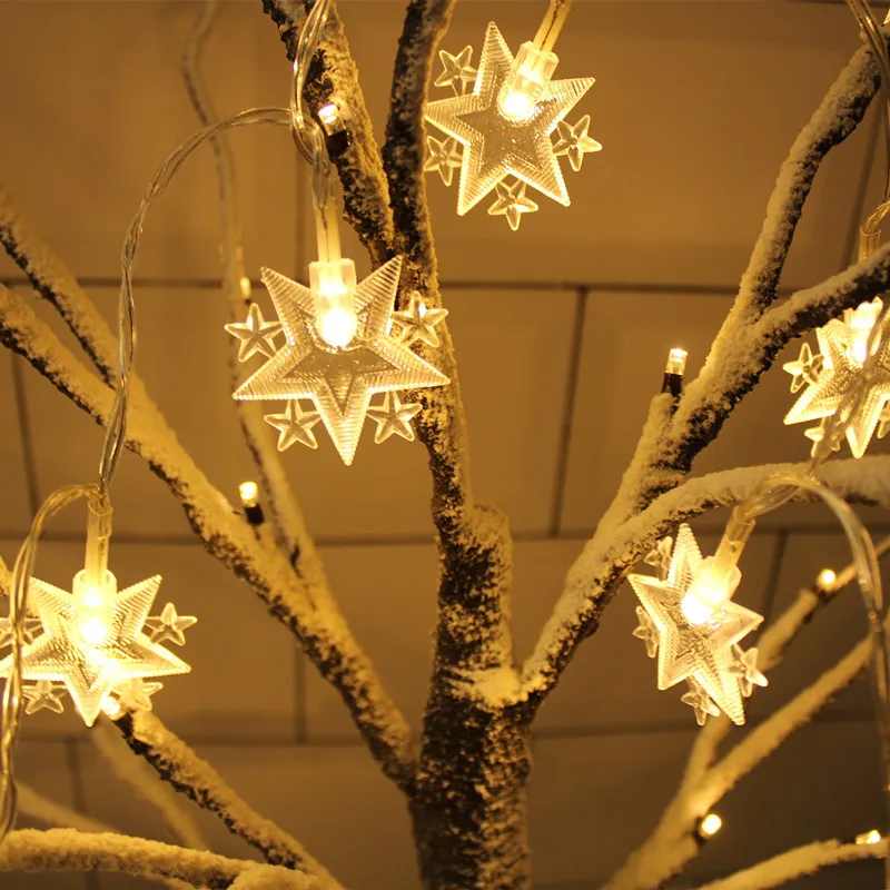 

YLANT Led Light String Battery USB Power Hollow-out Moroccan Balls Garland Fairy Light Wedding Party Christmas Decoration Lamp