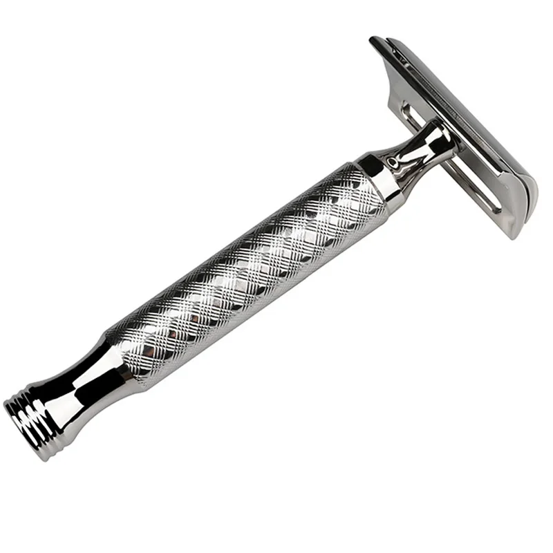 Double Edge Safety Razor CNC 316L Stainless Steel Manual Classic Men Wet Shaving