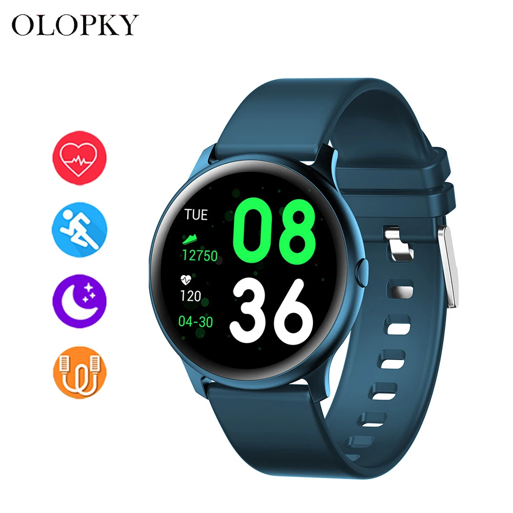 

Модные Смарт-часы с монитором сердечного ритма, мужские спортивные Смарт-часы с напоминанием о сообщениях, спортивный фитнес-трекер для ...