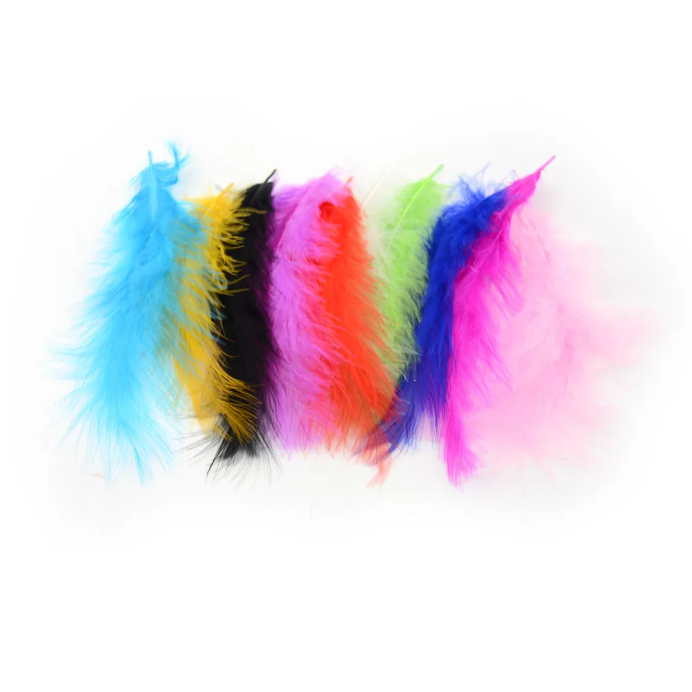 100 шт./упак. красочные Природа перо шар Аксессуары Одежда для свадьбы дня рождения