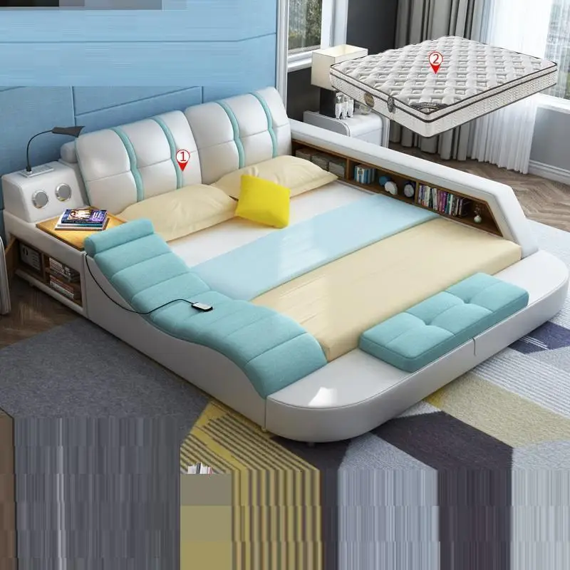 Yatak одиночный дом Matrimonio Ranza Literas Mobili Per La Casa Leather Cama mercna Mueble De Dormitorio мебель для