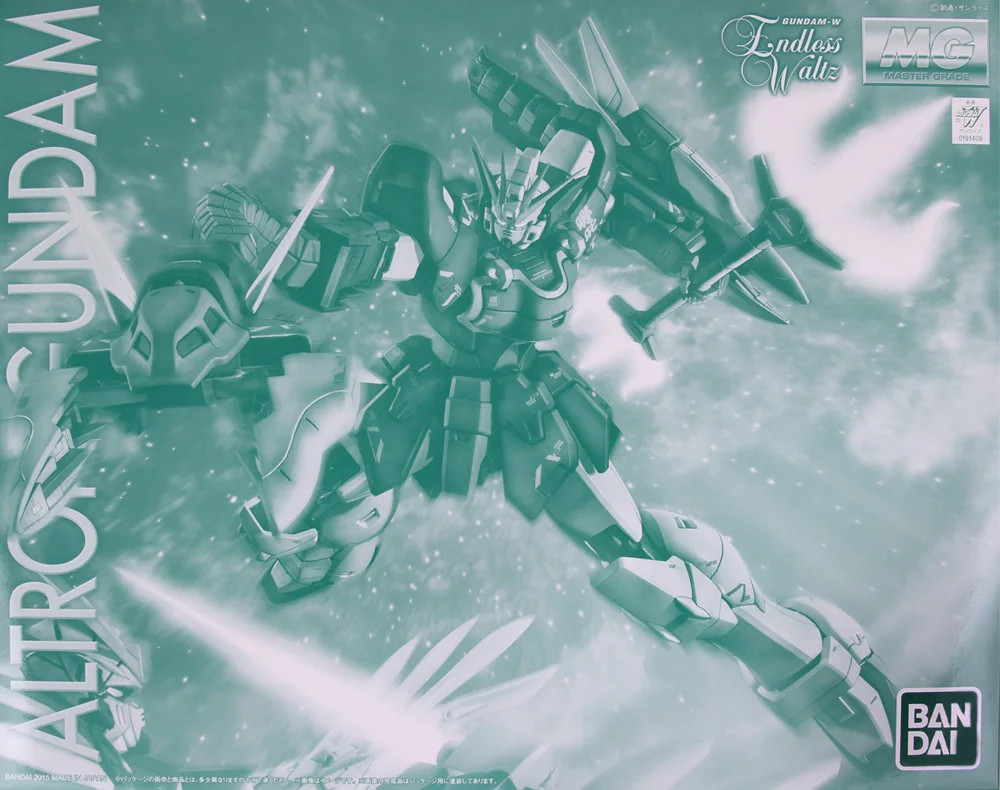 

Фигурка героя аниме BANDAI GUNDAM MG 1/100 EW XXXG-01S2, модель Альтрона гундама, детский Собранный робот