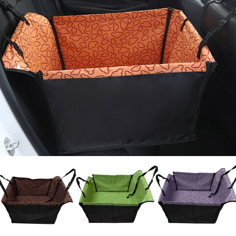 

Waterproof Pet Carriers Dog Car Seat Cover Mats Hammock Cushion Carrying For Dogs transportin perro autostoel hond Car Seat Bag