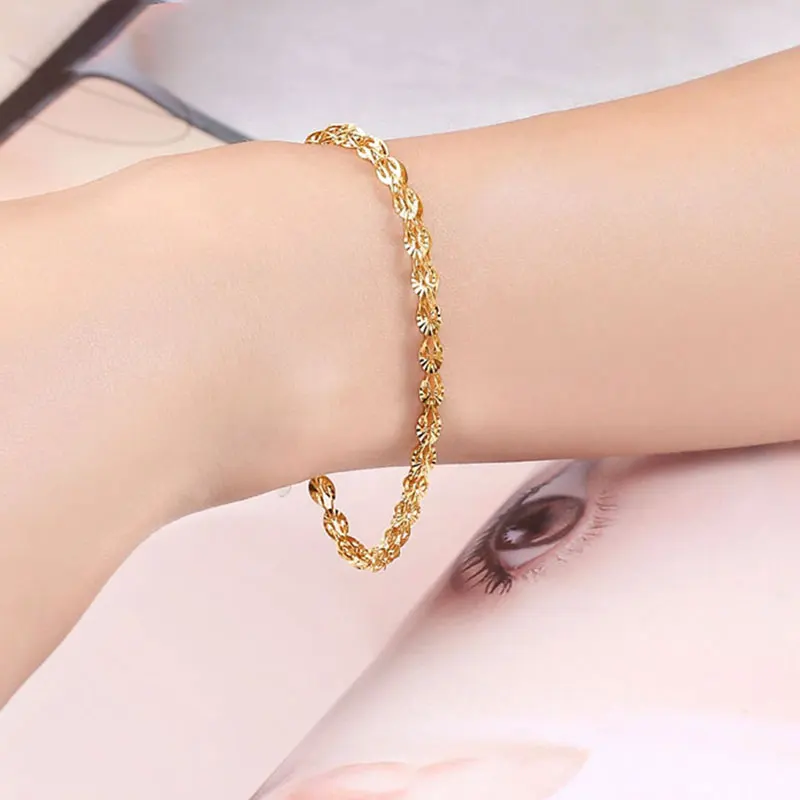 Женский блестящий браслет цепочка с цепочкой в виде хвоста Феникса из настоящего