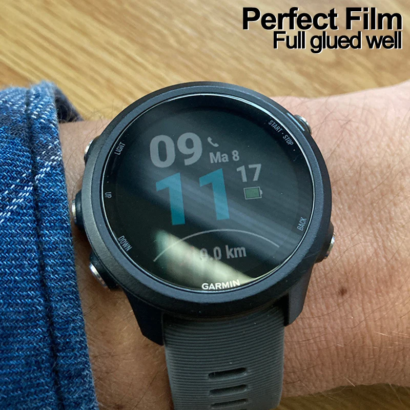 Закаленное стекло премиум-класса для Garmin Forerunner 45 S 235 245 245M 645 Защита экрана 745 735 735xt