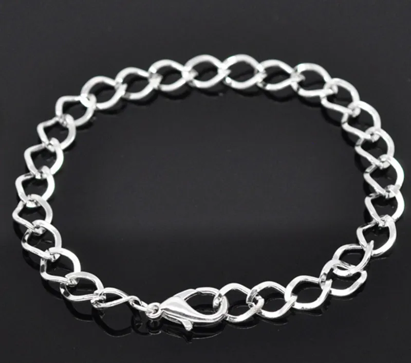 DoreenBeads туфли ручной работы серебристого цвета Цвет металлическая застежка