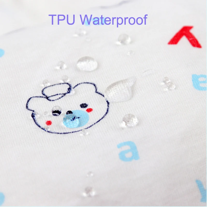 3 шт./лот детские подгузники многоразовые тканевые ТПУ водонепроницаемые для