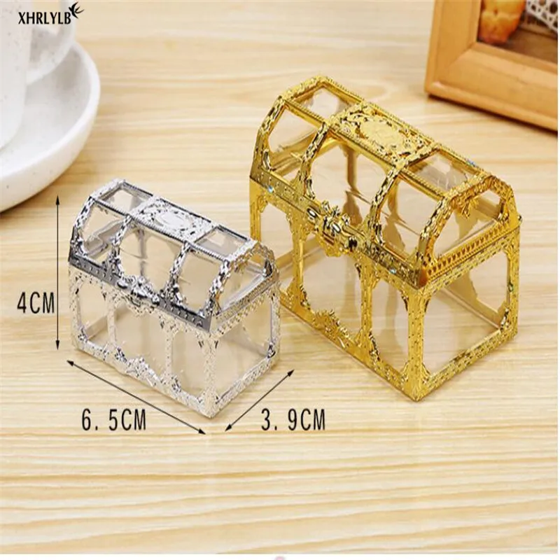 XHRLYLB Свадебные украшения с ручной подарочной коробкой для конфет пластиковая