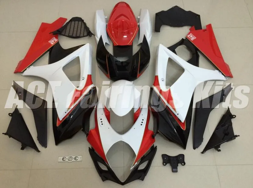 

Injection Mold New ABS Fairings kit Fit For Suzuki GSXR1000 K7 2007 2008 GSXR-1000 07 08 Bodywork set custom red white