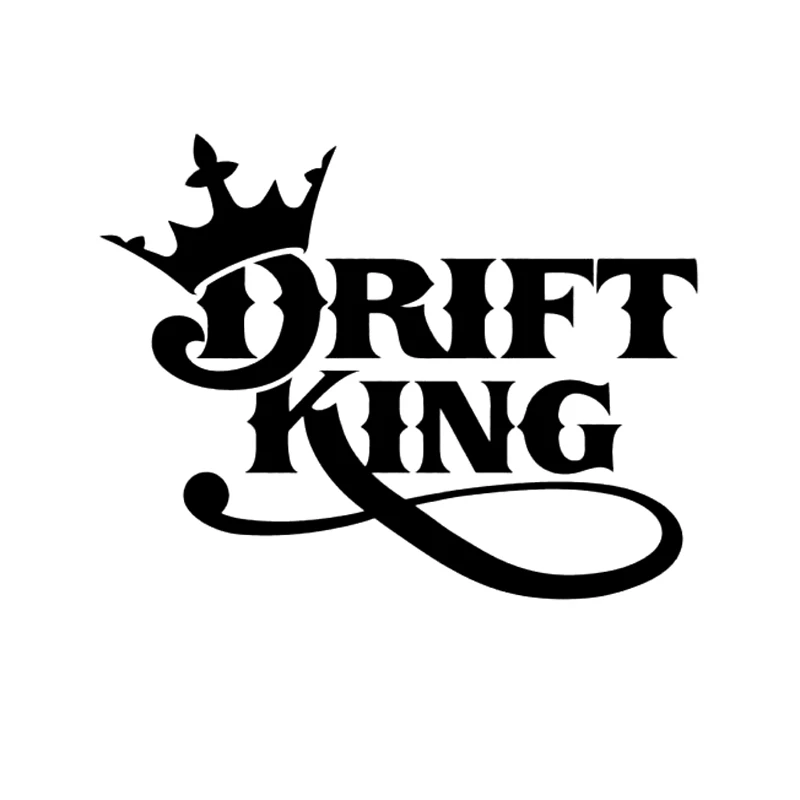 

Модное украшение «Дрифт Кинг» 15 см * 11 см, наклейка на Мотогонки, ПВХ, индивидуальная интересная Наклейка на окно, украшение