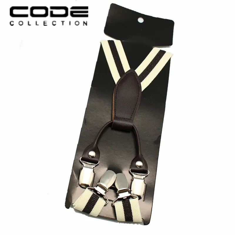 Винтажная детская полосатая рубашка на подтяжках Классическая эластичная с 4