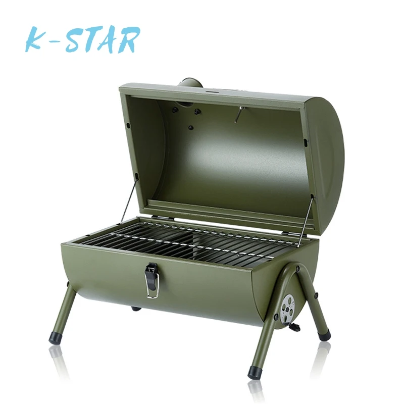 

K-STAR Household Portable Outdoor Barbecue Stove Full Set Charcoal Oven Tool BBQ Thickened Charcoal Grill Picnic Charbroiler New