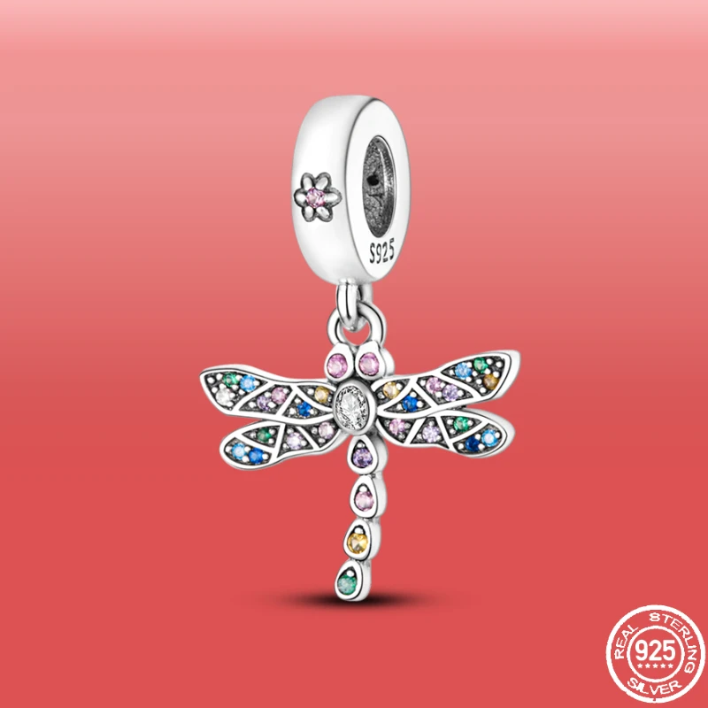 100% 925 пробы серебряные блестящие зеркальные бусины для оригинального