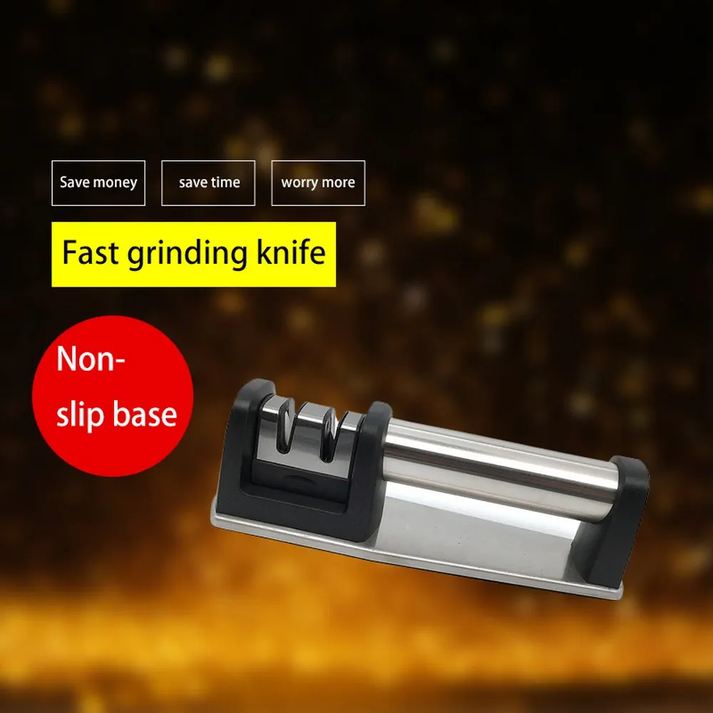 

Household knife sharpener Carbon Steel hand-held Grinder Knives Kitchen Sharpening Grindstone Knife Rind Kitchen Tool
