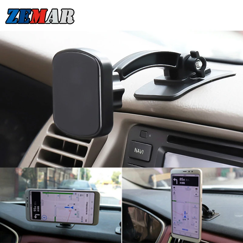 Автомобильный держатель телефона GPS для приборной панели Volkswagen VW Polo 6r 9n golf 7 6 Passat B8