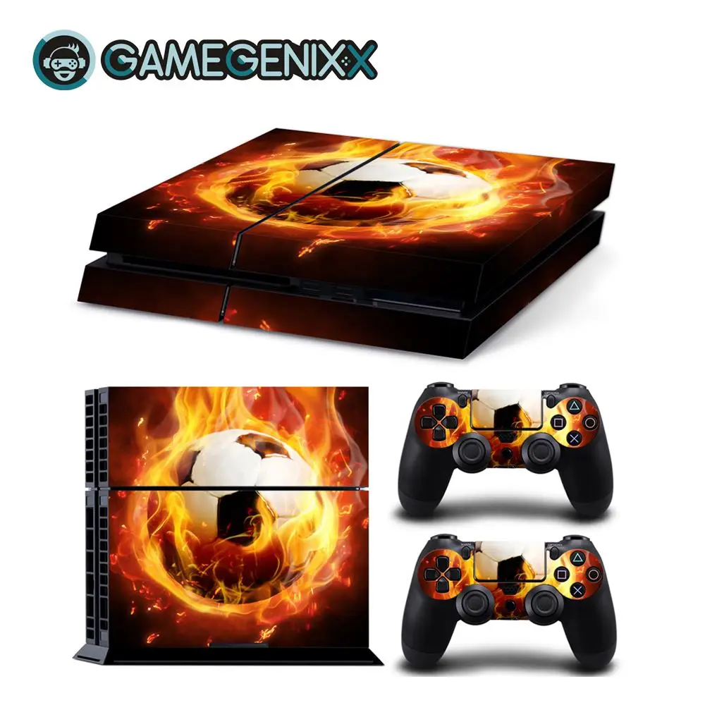 Защитная Наклейка GAMEGENIXX виниловая оболочка полный комплект для консоли PS4 и 2
