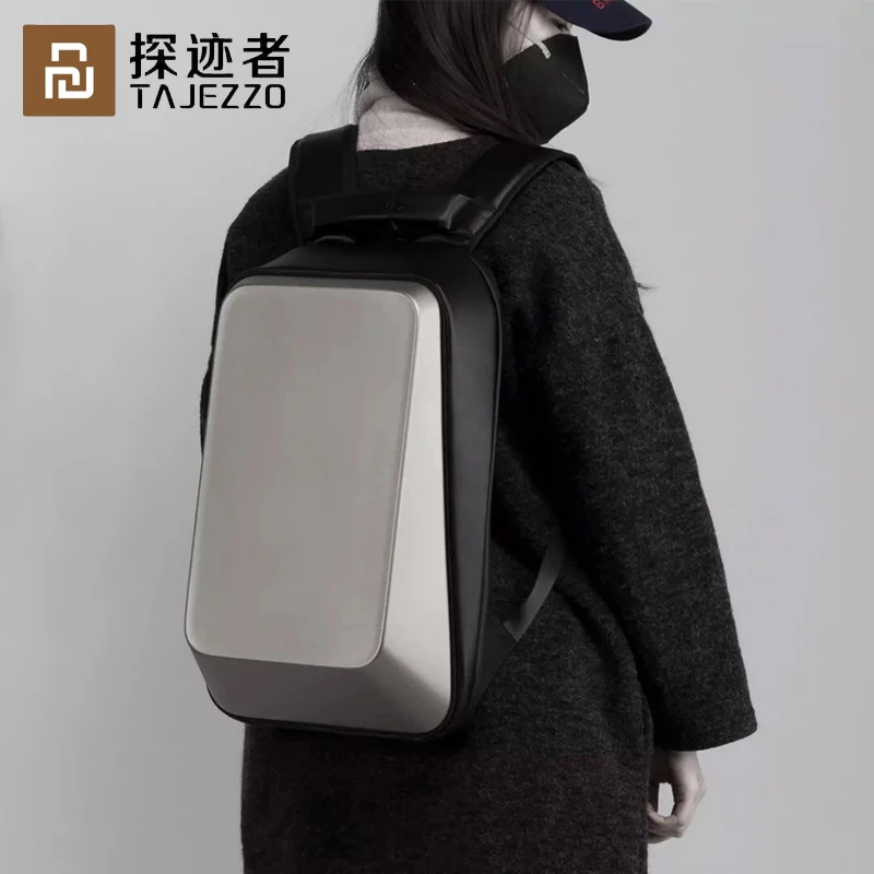 Xiaomi TAJEZZO Norma рюкзак серии CUBE Жесткий Чехол сумка для компьютера школьный