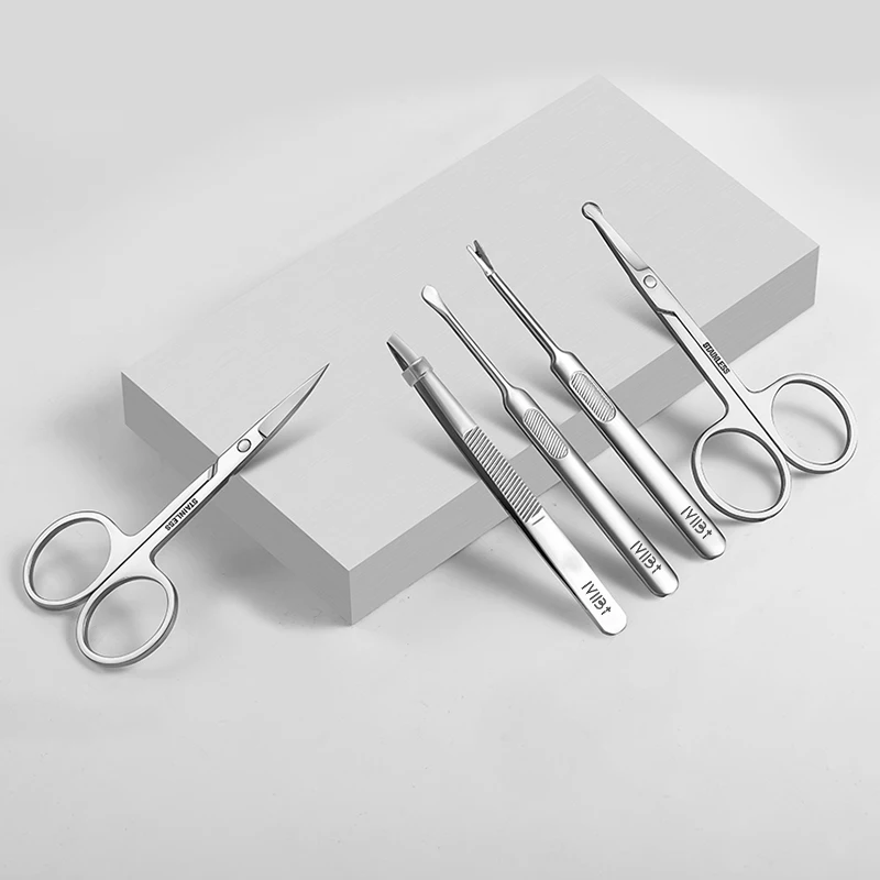 Кусачки для ногтей из нержавеющей стали набор маникюра профессиональные ножницы