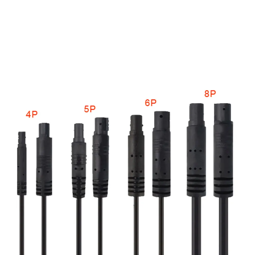 

Car Rear view camera cable for BMW jack line 6 pin 6pin 6PIN 6 Pin 6p hole male and female recorder rear extension cable