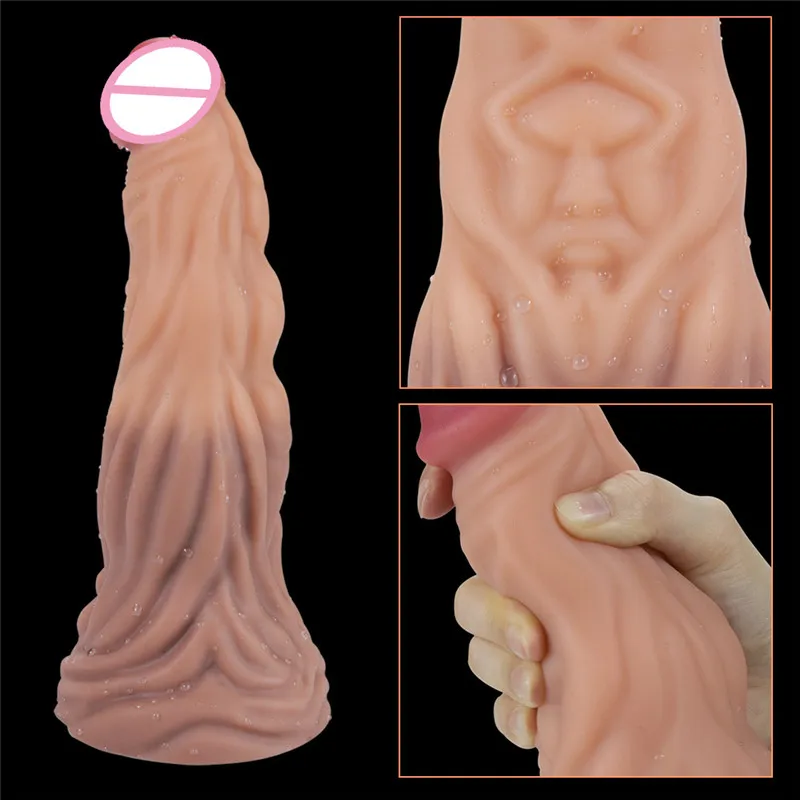 Super Huge Horse Dildo Realistic Penis Big Cock Anal Butt Plug Adult Masturbator Dick Clit Stimulate Sex Toys For Woman | Красота и