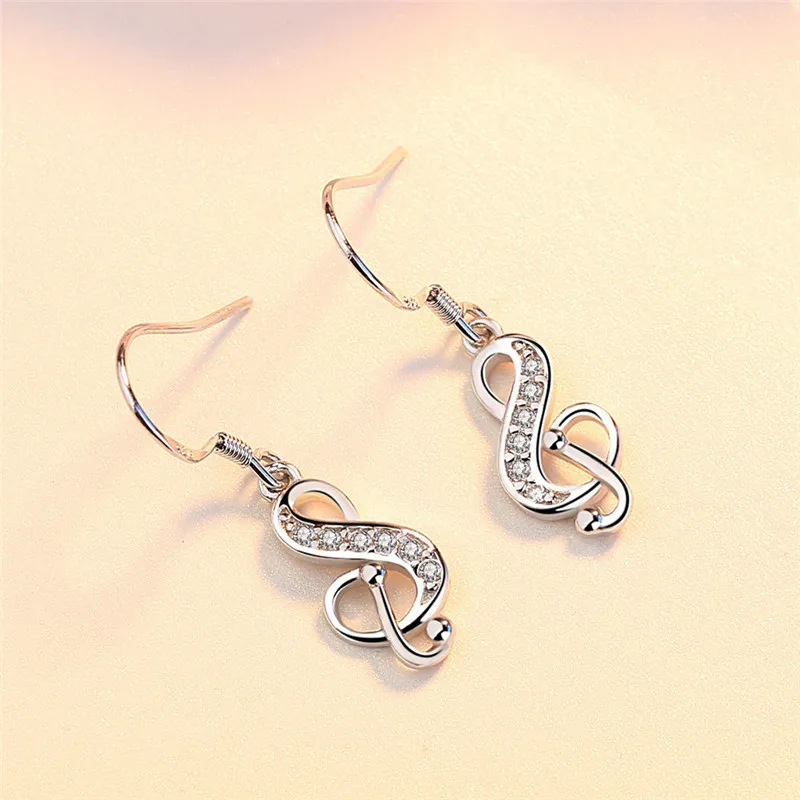 Женские серьги из циркония очаровательные сережки носки ювелирные изделия