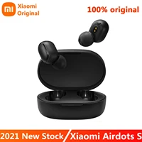 xiaomi redmi airdots s tws bluetooth 5 0 headphone mi true wireless earbuds noise reduction with microphone earplug ai control