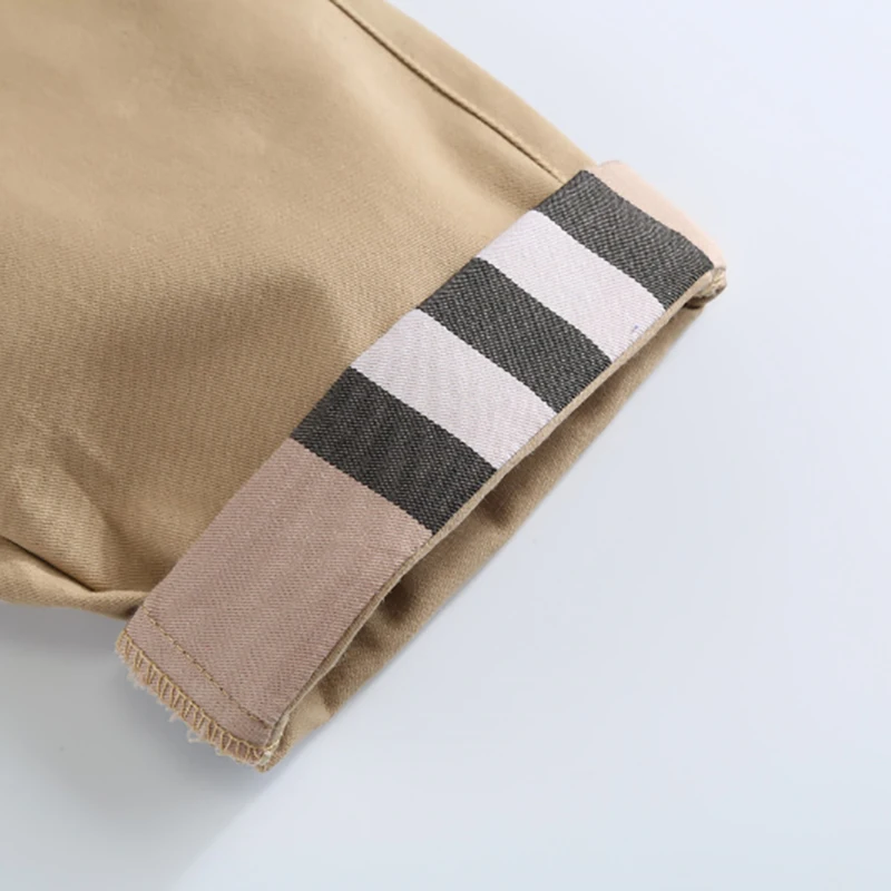 Boy girl pants kids spring autumn clothes solid children casual pants for baby boys girls cotton trousers toddlers