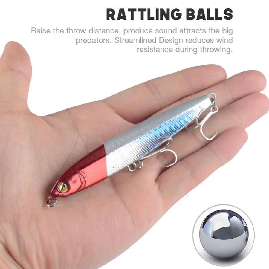 1 шт. Тонущий Карандаш длинное литье искусственная приманка жесткая все для