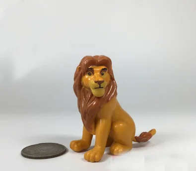 1 шт. Король Лев Simba Nala Timon модель Фигурка ПВХ Фигурки Классические игрушки лучшие рождественские подарки - Цвет: Height 5.5cm