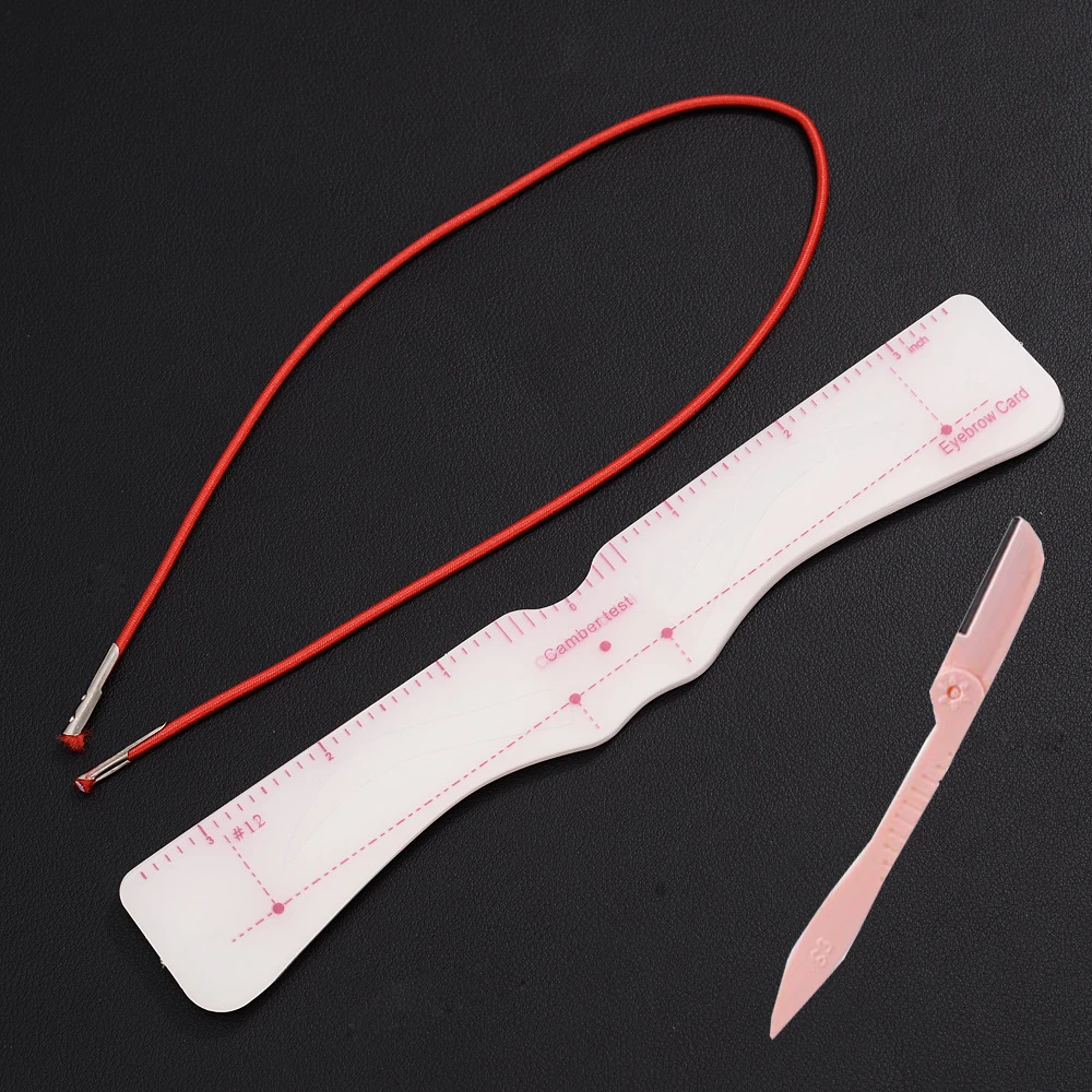 Горячая Распродажа 14 шт набор для формирования бровей многоразовые Шаблон с