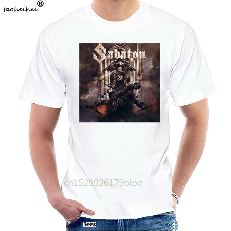 Футболка SABATON-Heroes-power металлический ремешок-Accept-Power wolf футболка-Размеры: S до 3XL