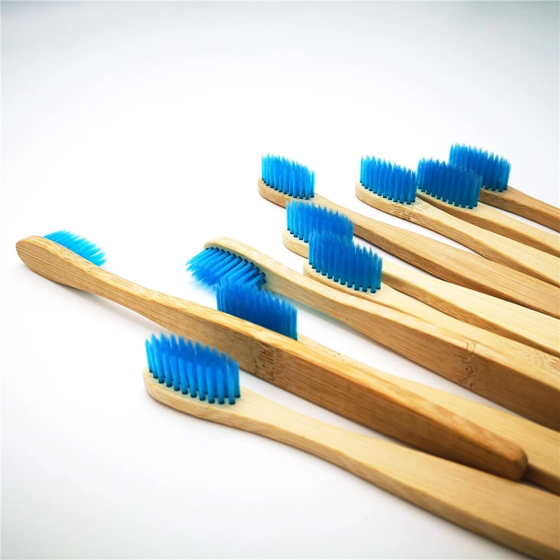 

Bamboo Toothbrush Eco Friendly Wooden Tooth Brush Soft Bristle Tip Charcoal Adults Oral Care Toothbrush