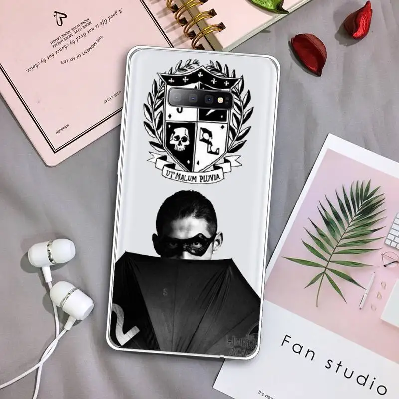 

TV show The Umbrella Academy Phone Case Transparent For Samsung Galaxy A71 A21s S8 S9 S10 plus note 20 ultra