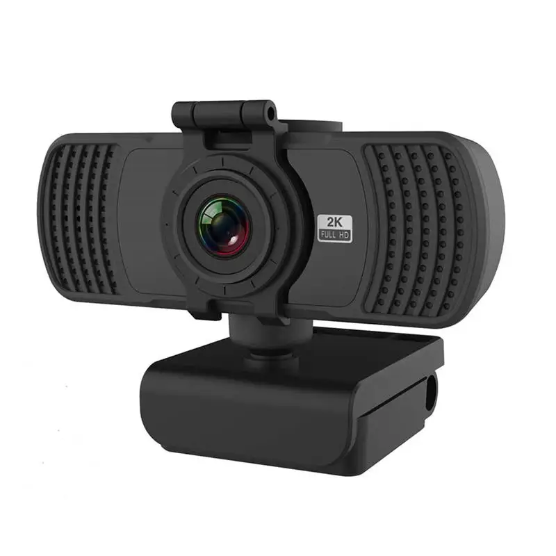 

C6 QHD 2K USB Webcam 4MP Computer PC Web Camera with Microphone Privacy Cover for Youtube Skype Video Calling Conferencing