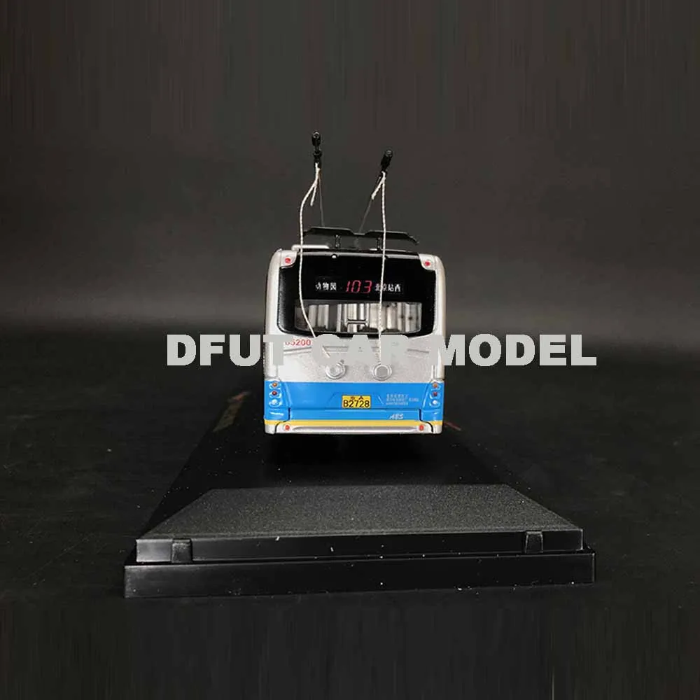 Игрушечная тележка-автобус из сплава модель детского игрушечного автомобиля