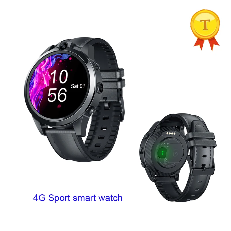 Мужские Смарт часы с 4G GPS Wi Fi Android 7 1 MTK6739 3 ГБ 32 5 0 МП двойная камера