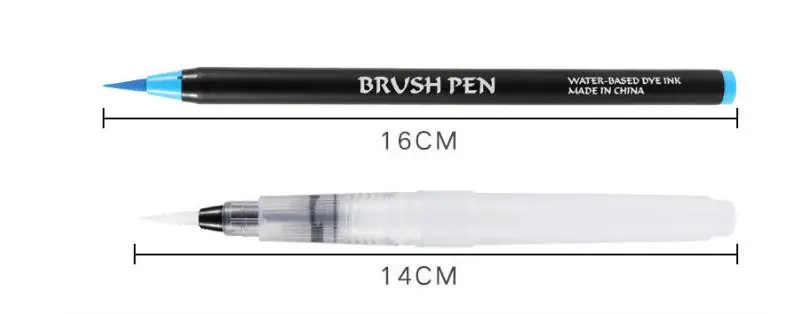 Набор акварельных ручек с мягкой головкой 20 цветов 24 цвета 48 набор маркеров