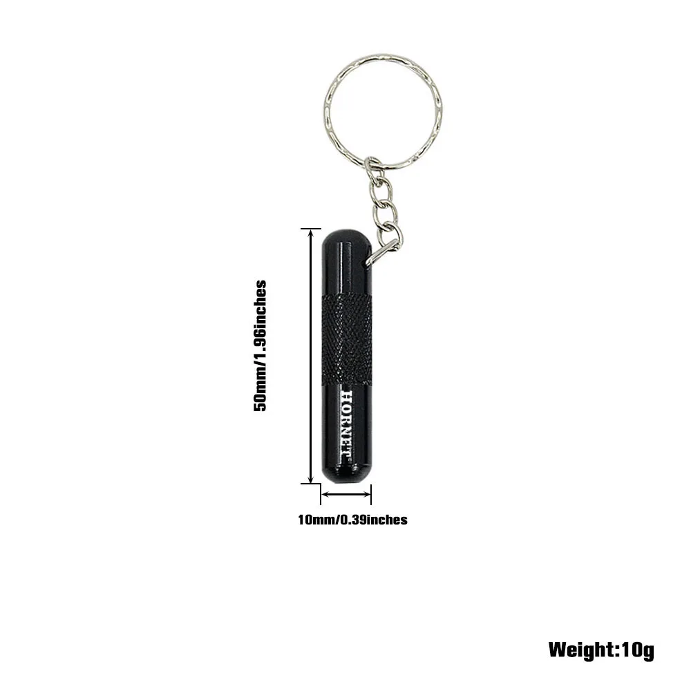 Алюминиевая ручка HORNET Sniffer устройство для табака с кольцом ключей металлический
