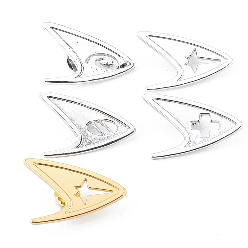 

Badge Starfleet Pins Science Engineering Medical Metal Brooch Accessories Props